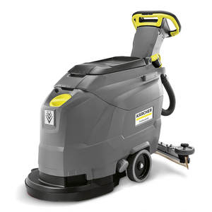 Compact Walk-Behind <b>Floor</b> Scrubber Dryer Battery Powered <b>Cleaning</b> Tool Cold Water Polishing Washer Commercial Tiles - Product Image 3
