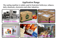 Machine automatique à grande vitesse pour l'érection et la fermeture de cartons, tout-en-un, avec contrôle PLC et écran tactile