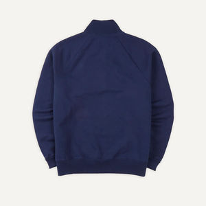 Conjuntos de chándal jersey con media cremallera para hombre de algodón orgánico respetuoso con el medio ambiente personalizado moda sostenible invierno transpirable de secado rápido - Product Image 6