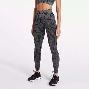 Nouveau design tendance, leggings capri pour femme à séchage rapide, imprimés camouflage par sublimation, avec poche, service OEM, Spandex Polyester - Product Image 6