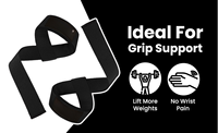 Bandes de poignet respirantes en néoprène antidérapantes de taille personnalisable pour hommes et femmes, pour la musculation, la force athlétique et l'exercice en salle de sport