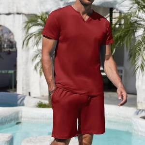 Conjunto de Pantalones Cortos Deportivos para Hombre, Ropa Deportiva Elástica para Gimnasio - Product Image 2