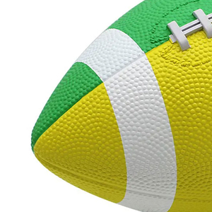 Ballon de rugby personnalisé en cuir Toutes les couleurs Ballon de rugby de haute qualité Logo personnalisé Ballon de rugby de forme ovale - Product Image 4