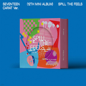 Top Selling Adult K-Pop SEVENTEEN 12th Mini Album 'SPILL the FEELS' [CARAT Ver.] <b>Cd</b> with Lyric Book & Photo Card Gift - Product Image 2