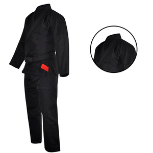 Uniformes de karaté pour hommes avec logo personnalisé, 100% coton, couleur et taille personnalisées, impression en relief, service OEM, en stock - Product Image 5