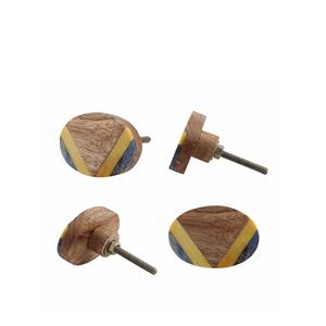 Wood and <b>Resin</b> Knob and Round Shape Wood and <b>Resin</b> Knob Drawer Pulls With Sale Product - Product Image 5