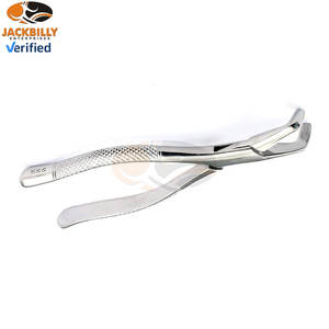 คีมถอนรากสเตนเลสสตีลแบบใช้มือระดับพรีเมี่ยม #222อุปกรณ์ทันตกรรมสำหรับถอนฟันกรามล่างแบบสากล - Product Image 4