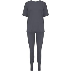 Chaqueta corta informal cómoda para mujer, pulóver, sudadera, conjunto de Sudadera con capucha para correr, chándal de talla grande con patrón sólido - Product Image 3