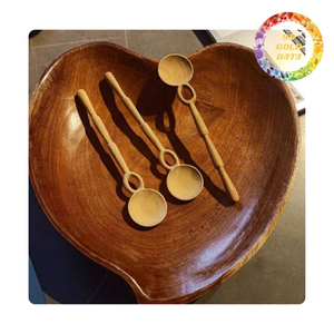 Bonitos tenedores y cucharas de madera | Bonito Diseño y material duradero | Listo para usar - Product Image 5