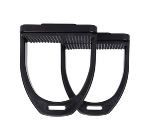 Nueva llegada profesional ecuestre equitación estribos aluminio seguridad agarre diseño - Product Image 3