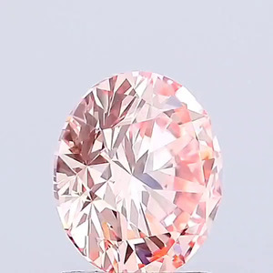 เพชรทรงกลมเจียระไนแบบบริลเลียนท์ 2.02 กะรัต สีชมพูแฟนซี ความสะอาดระดับ VVS1  แบบเม็ดเดี่ยว  รับรองโดย IGI สำหรับขายส่งเครื่องประดับ - Product Image 1