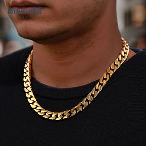 Hot Sale 14K Gold Plated 925 Sterling Silver 10mm Iced Out Miami Cuban Link Chain for Men Premium Moissanite Jewelry - Product Image 1