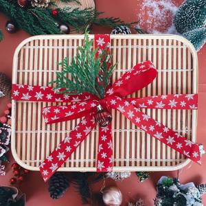 Eco-friendly Multicolor Small <b>Square</b> Bamboo Jewelry Packaging Box for Bracelet - Product Image 6