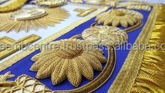 ผ้ากันเปื้อนเครื่องราชกกุธภัณฑ์จาก Masonic ผ้าคาดเอวปักตามสั่งอุปกรณ์เสริมสำหรับพิธีการระดับพรีเมียม - Product Image 4