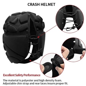 Casco de portero para deportes al aire libre, Protector de cabeza suave para entrenamiento de Rugby, béisbol, fútbol, portero, lanzador - Product Image 3