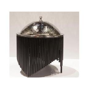 Chauffe-plats en acier inoxydable avec support en fer chauffe-plats de forme ronde de taille personnalisée à bon prix - Product Image 1