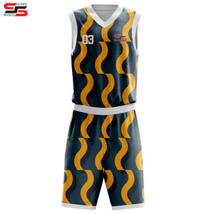 Vente en gros à bas prix maillot de basket-ball vierge personnalisé nouveau design sublimation logo maillot uniforme de basket-ball de l'équipe - Product Image 5
