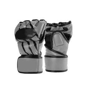 Diseña tu propio logotipo Guantes MMA de estilo más nuevo para perforar Servicio OEM de alta calidad Guantes de medio dedo Guantes MMA hechos en cuero - Product Image 1