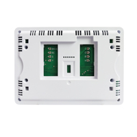 Riseem Blanco 24V 1 Calor 1 Controlador de aire acondicionado frío Termostato de bomba de calor para sistema HVAC