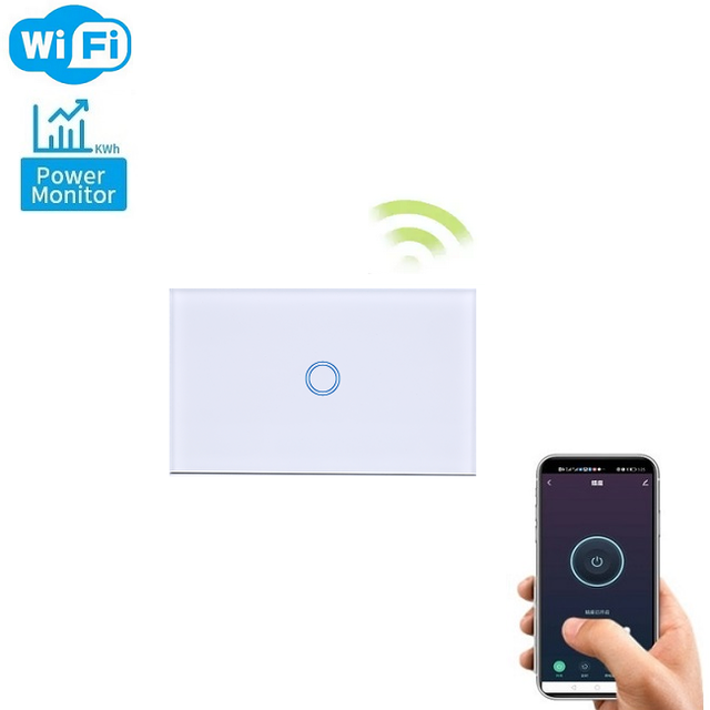Smart Home Assistant Devices Australia Wireless WIFI Switch 1 Gang RCM 220V 240V Smart Life Apple Homekit Matter Control