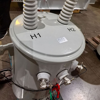Transformateurs Mv&hv Prix d'usine 25kVA-250kVA Transformateur électrique D11 immergé dans l'huile Monophasé Montage sur poteau 60Hz