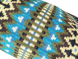 Western Show Horse Saddle Blanket Diseño de Nueva Zelanda Manta de sillín de lana hecha a mano Top Wool Saddle Pad Size - Product Image 2