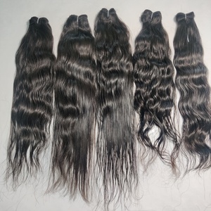 Paquet brut non traité de cuticule cambodgienne alignée cheveux de couleur naturelle femmes noires cheveux humains - Product Image 3