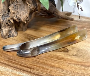 Toptan ucuz iyi promosyon yeni tasarım Buffalo Horn ayakkabı deri akik ile özelleştirilmiş güzel tasarım - Product Image 3