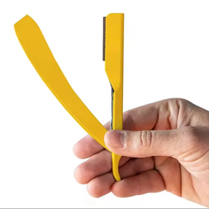 Cuchilla de afeitar de borde recto personalizada de alta calidad para uso en salón, cuchillas de afeitar de peluquero de etiqueta privada - Product Image 3