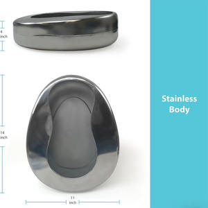 2025 High Quality Surgical Steel <b>Slipper</b> <b>Bed</b> Pan Medical Use for Elderly Men and Women for Hospitals Hollowware Instruments - Product Image 3