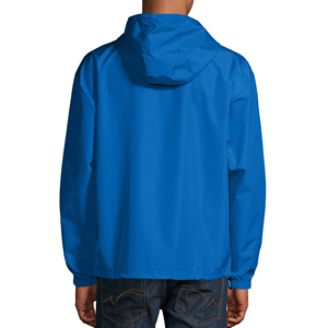 OEM diseño de logotipo personalizado Vintage para hombre de ajuste regular de color rojo sólido de manga completa chaqueta de invierno con cremallera Fly & Hood de Bangladesh - Product Image 4