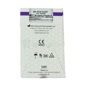 MDT Instrumentos quirúrgicos dentales Cilindro de extremo redondo Z141 FG ZirconIT ZRT Diamond Burs - Product Image 4