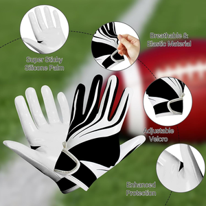 Los mejores proveedores de guantes de fútbol americano Pakistán suministran guantes resistentes a la humedad de alta calidad para uso en exteriores pedidos al por mayor - Product Image 4