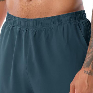Short d'entraînement respirant en polyester et spandex pour homme, avec poche pour la course à pied et le basket-ball, séchage rapide - Product Image 3