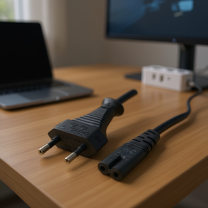 Cable de alimentación ICOC 02 NC IT3 C7 negro 3m - Product Image 3