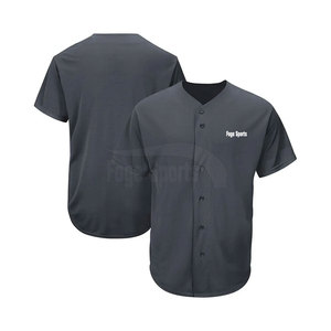 Camiseta de Béisbol al Por Mayor de la Mejor Calidad, Transpirable, Talla Grande, con Logotipo Personalizado, 100% Poliéster, Hecha en Pakistán, Superventas - Product Image 1