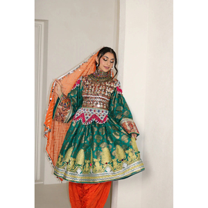 Meilleur fait mousseline de soie Afghan Kuchi robe légère écologique lavable respirant dentelle décoration fabrication professionnelle vente - Product Image 2