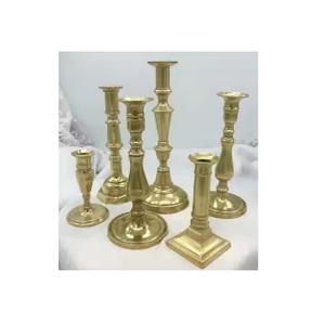 Bougeoir Design classique Bougeoir en métal au meilleur prix de gros de bougeoir décoratif fait main de qualité - Product Image 5