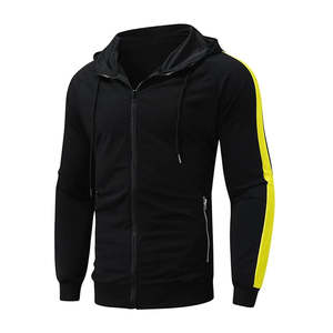 Conjunto de Sudadera con Capucha y Pantalones Deportivos Personalizados para Hombre, 100% Algodón Felpa, Cremallera con Dos Bolsillos Laterales con Cremallera, Conjunto Deportivo para Hombre de RSW - Product Image 2