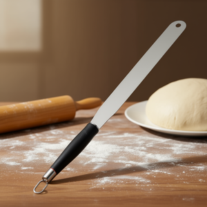 Espátula de Cocina de Acero Inoxidable PRECISION PASTRY IGINIO MASSARI de 20 cm, Negra y Acero 3502, Herramienta para Repostería - Product Image 3