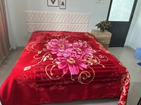 Nouveau design de couverture d'hiver de Rachel personnalisée taille 200x240cm 6.0Kg 2 plis 100% polyester écologique sublimation style coréen pour