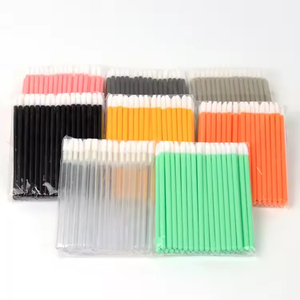 Grosir Cnklash ETS-05 50PCS Kuas Makeup <span class=keywords><strong>Mini</strong></span> Sekali Pakai Bebas Serat Aplikator Lip Wand dengan Pegangan Nyaman - Product Image 2