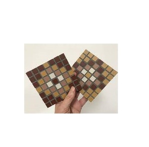 Posavasos de piedra de mosaico moderno, taza, posavasos redondos con logotipo personalizado para bebidas y manteles, almohadillas, posavasos de mosaico - Product Image 6