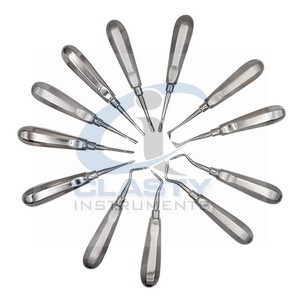 MEJOR CALIDAD IMPLANTE DENTAL CIRUGÍA SET SENUS LIFT OSTEOTOMO LUCAS CURETTES HUESO INJERTO MAZO ACERO INOXIDABLE CE ISO - Product Image 2