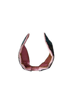 Premium Boutique Export-quality Finish Handmade Beaded Knot <b>Headband</b> Shimmer Embellished <b>Fabric</b> Hair Accessory Stylish <b>Headbands</b> - Product Image 4