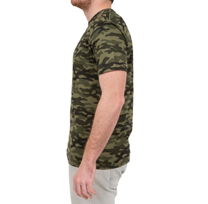 Camiseta de camuflaje duradera de servicio OEM para hombre Camiseta transpirable cómoda y duradera de precio al por mayor para hombre - Product Image 3