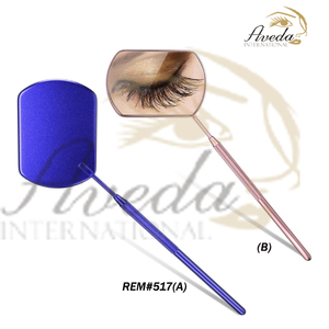 Professional Salon Grade Personalized <b>Compact</b> Lash <b>Mirror</b> Stainless Steel Frame for Eyelash Extensions Anti Fog Cosmetic - Product Image 3