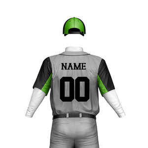 Nouvelle arrivée, ensemble de maillots de baseball respirants sur mesure, haute qualité, taille plus, vêtements d'équipe, design unique, uniforme de baseball personnalisé - Product Image 6