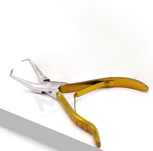 Kit d'outils pour extensions capillaires en acier inoxydable de qualité chirurgicale supérieure : Pince à micro-anneaux, Pince à sertir, Crochet à boucle pour points morts - Product Image 2