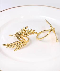 Elegante servilletero de oro real, soporte para anillos, accesorios de cocina, ideas para restaurantes, regalo para un ser querido - Product Image 4